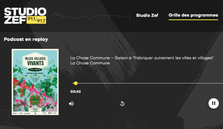 You are currently viewing Podcast Biennale Nature & Paysage sur Studio Zef